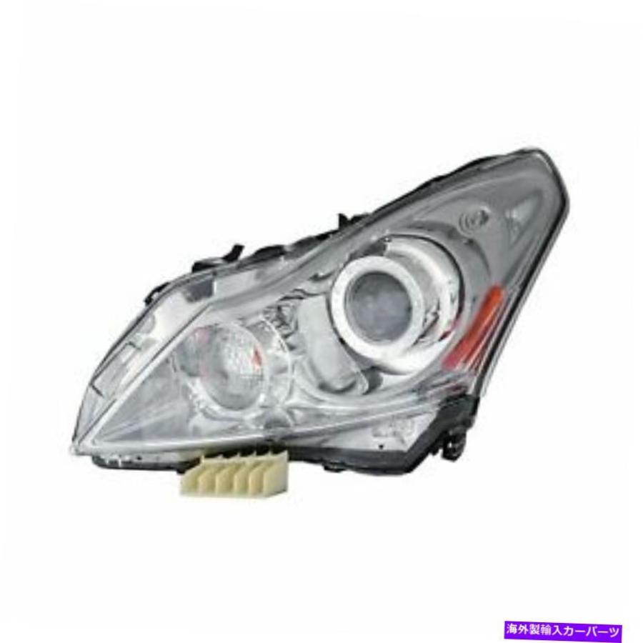 インフィニティ G37 ヘッドライト 2個セット USヘッドライト Infiniti G37 10-13 IN2502140運転者側交換ヘッド