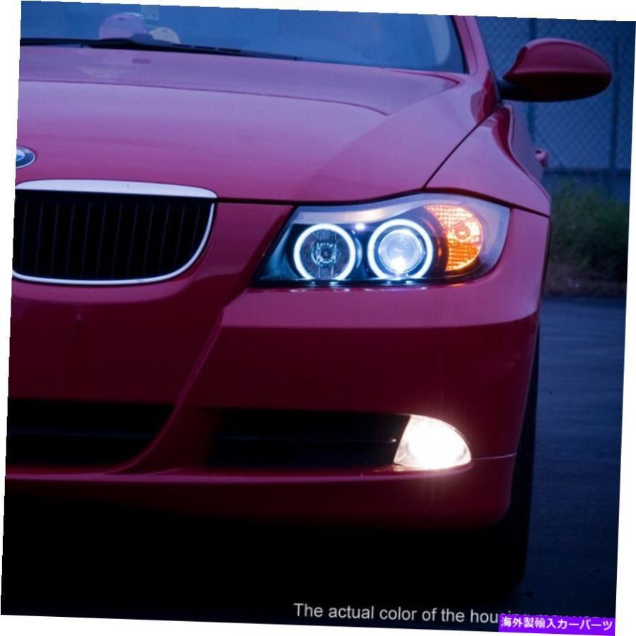 ssho7930　 USヘッドライト  E90 セダン USヘッドライト BLK 2006 2007 2008 BMW E90 3シリーズセダンLEDアイ