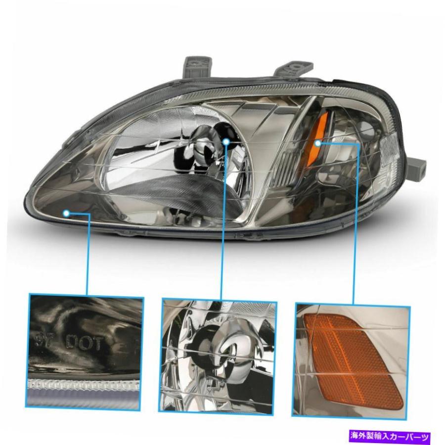 EKシビック USヘッドライトセット