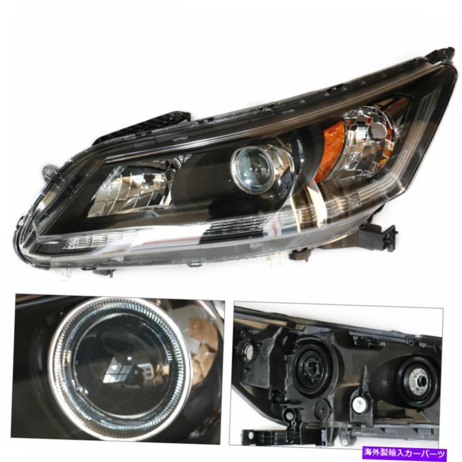 USヘッドライト 1315ホンダアコードハロゲンヘッドライトクロムヘッドランプ交換左+右 FOR 1315 Honda Accord