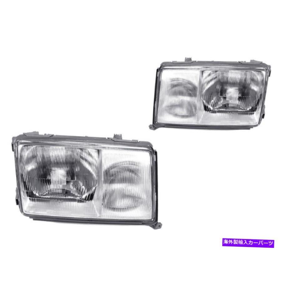メルセデスベンツ W124 C124 S124 北米仕様 右側ヘッドライト 新品 USヘッドライト DEPO 1986-1993メルセデスベンツW124ユーロガラス