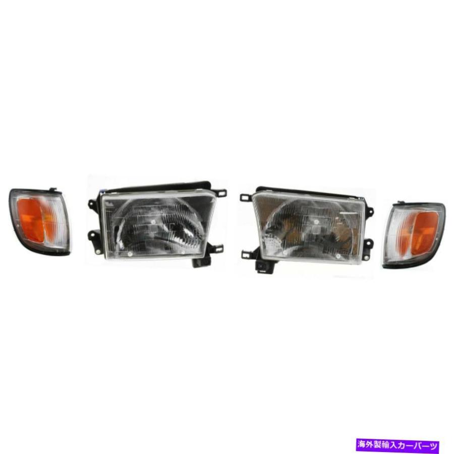 US TOYOTA 4runner 純正ヘッドライト 左右セット2021年式 USヘッドライト 1996 - 1997年のヘッドライトキットToyota 4ランナー
