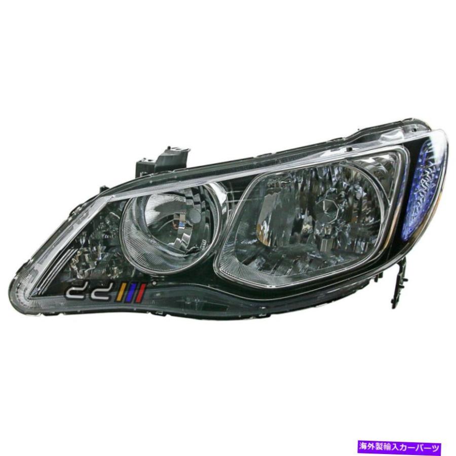 USヘッドライト ホンダシビックFD1 FD2 SEDAN 2006-2008のための前面左 