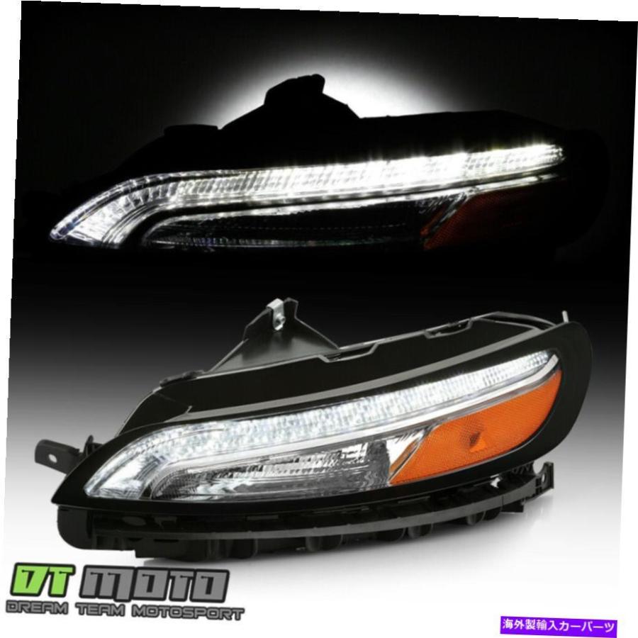 USヘッドライト 20142018ジープチェロキーLED DRLパーキングライトターン信号ランプドライバ側 For 20142018