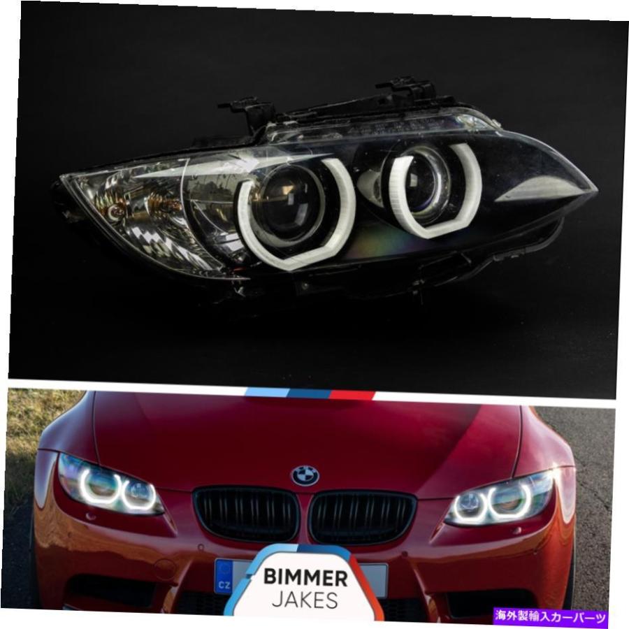 USヘッドライト BMW 3 E92クーペE93カブリオBJ Angel Eyes Kit 1.2 LED 