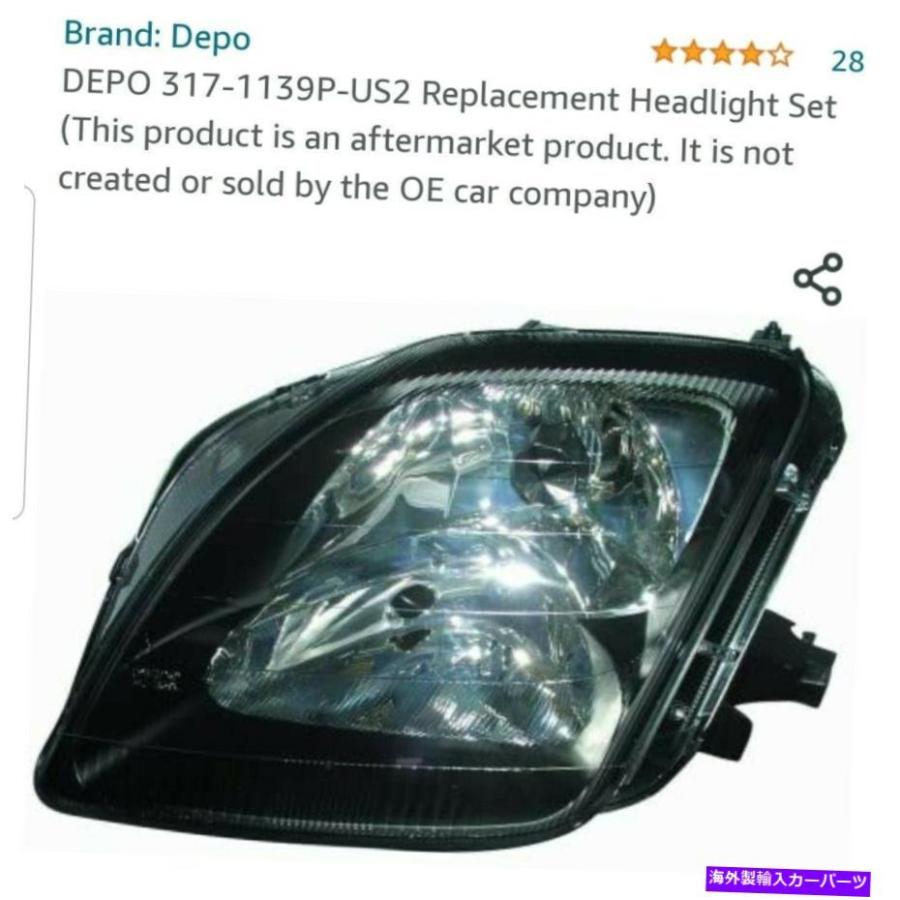 USヘッドライト 1997年1998年1998年1999年2001年ホンダプレリュード