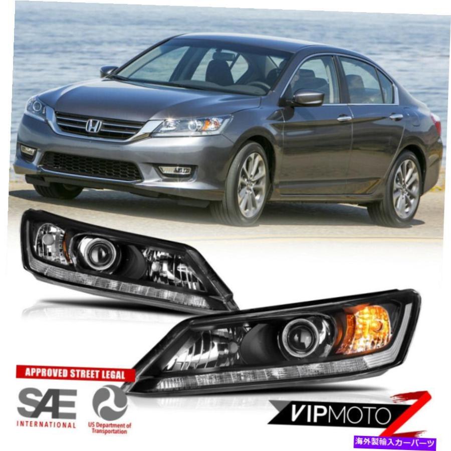 USヘッドライト 13-15ホンダアコード4D w / O LED DRL [ファクトリー