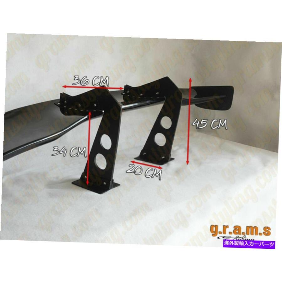 USテールライト ユニバーサルスワンネックスポイラーの足、時間攻撃