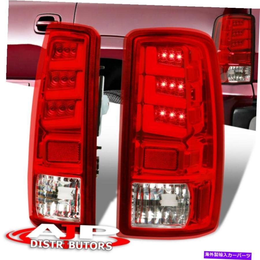 USテールライト 赤いLEN LEDのチューブバーブレーキテールライトランプ  