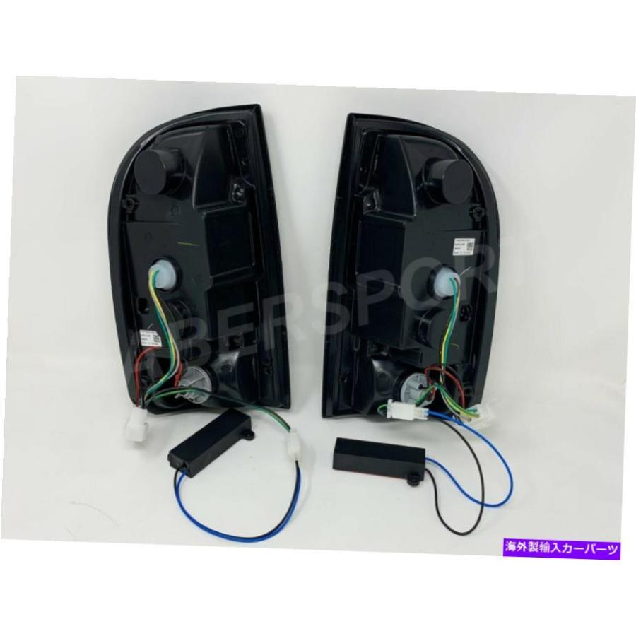 USテールライト 1995年から2000年のトヨタタコマ2WD 4WDのペアブラック