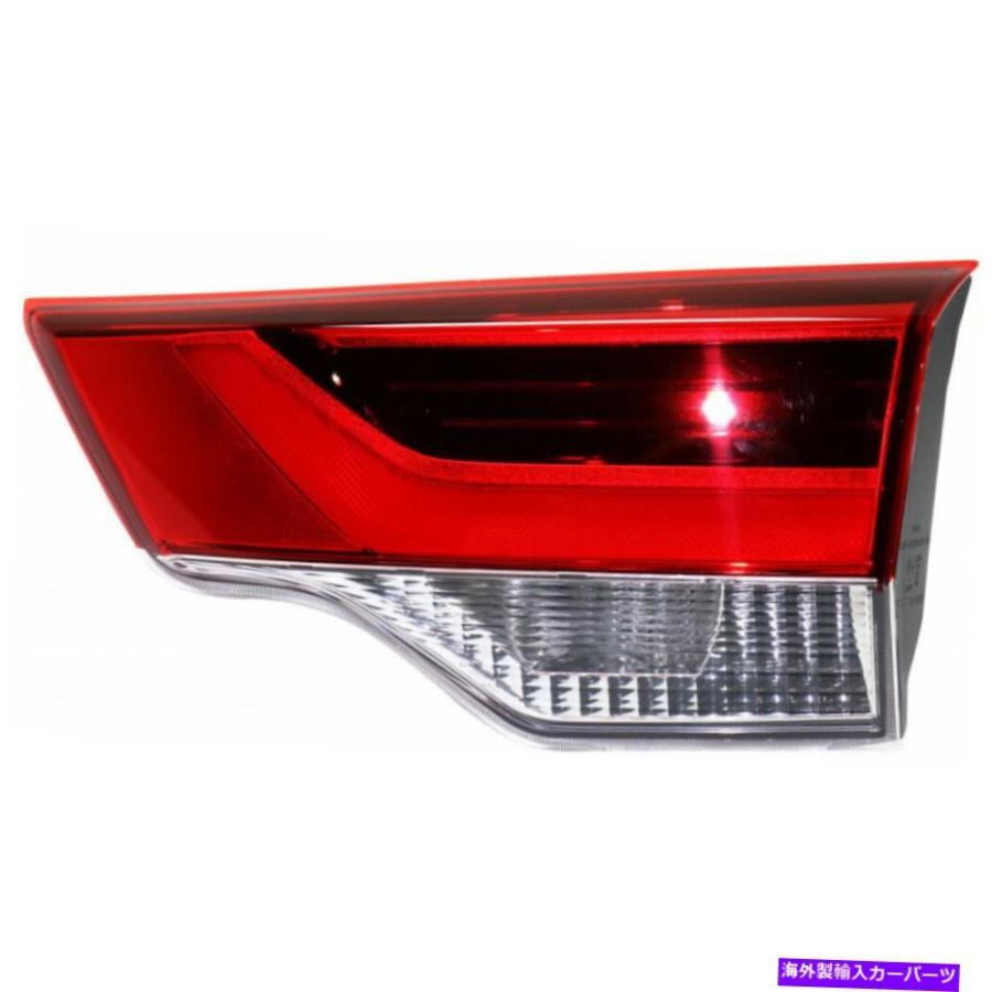 USテールライト トヨタハイランジャーテールライト2017年2018年2018年2019年間透明レンズカーパ For Toyota Highlander Tail Light 2017 2018 2019 Pa｜windera