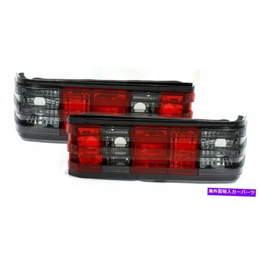 USテールライト メルセデスのテールライトW201 190 82-93赤い煙ワールドワイドFreeship US LTME11 x Tail Lights for Mercedes W201 190 82-93 Red Sm｜windera｜02