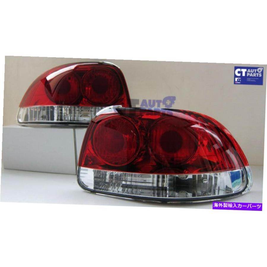 USテールライト 92-97ホンダCRX DEL SOL VTI VTIR B18C用クリスタル