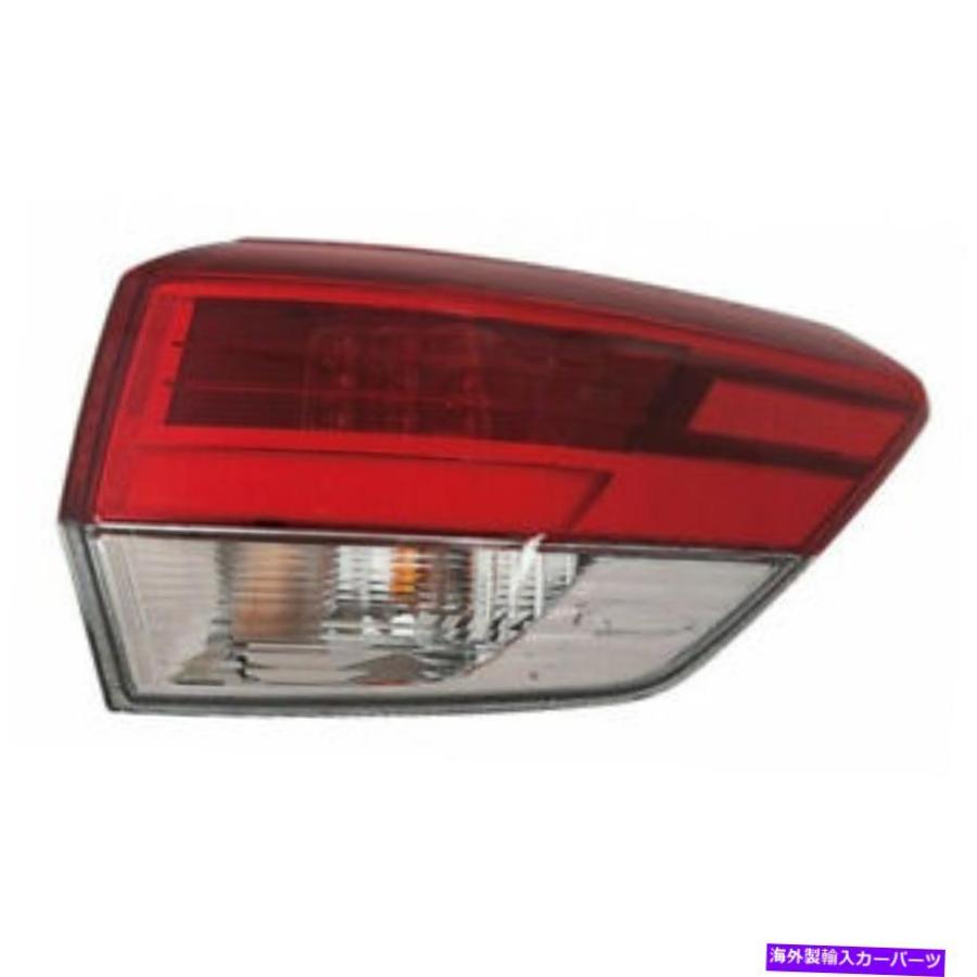 USテールライト トヨタハイランジャーテールライト2017客サイドアウターカーパから2805132 For Toyota Highlander Tail Light 2017 Passenger Side Ou｜windera