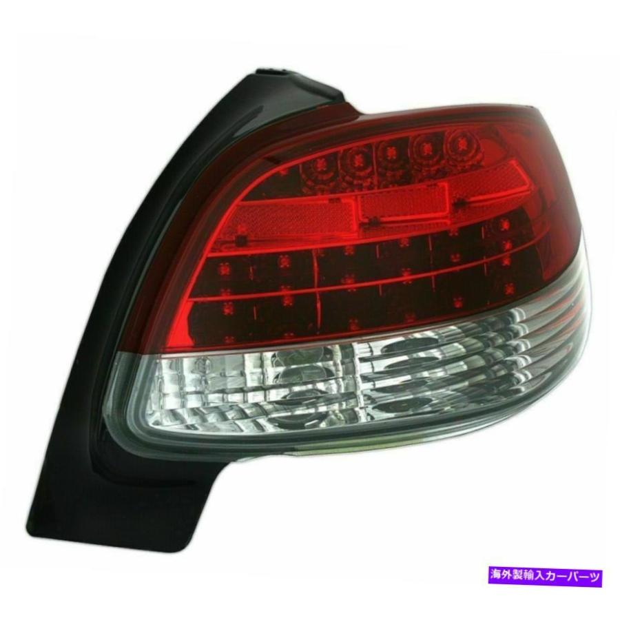 USテールライト Peugeot 206クリアLEDテールライトリアランプ8/998-7