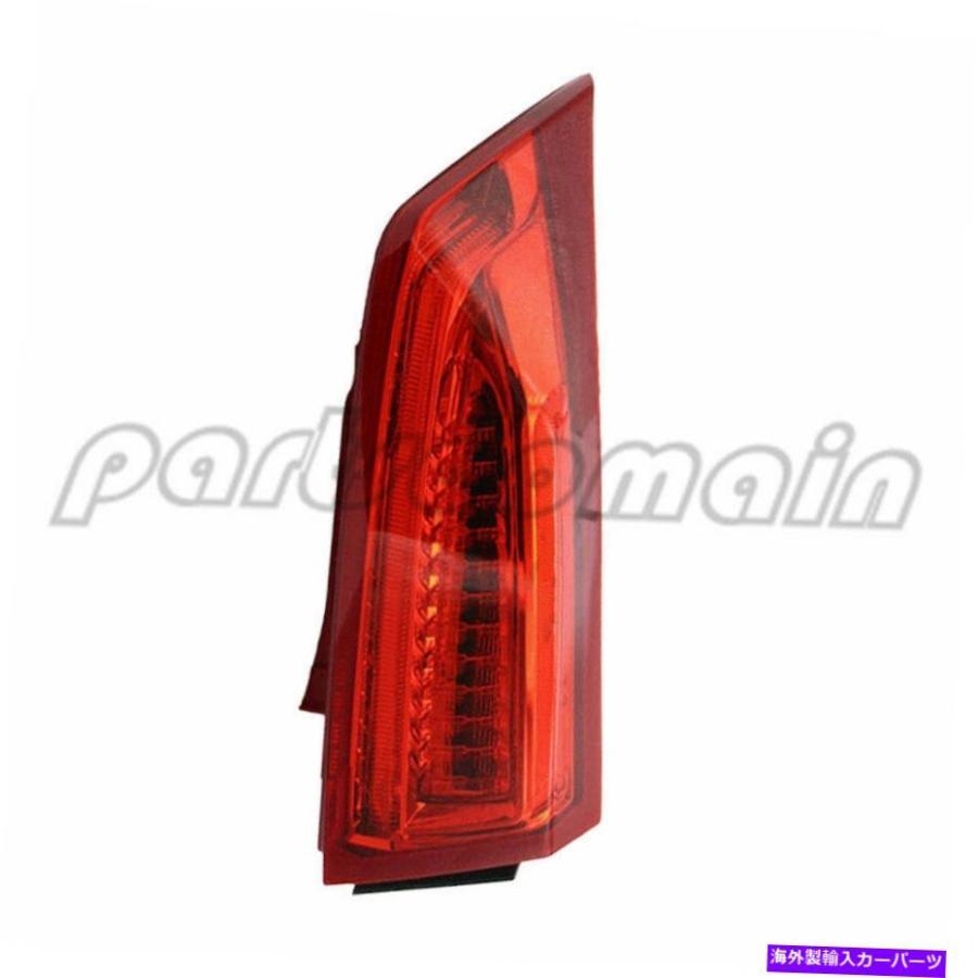 USテールライト 右側の赤いフルLED DRLシグナルテールライトは13-18キャデラックのATS旅客 Right Side Red Full ...