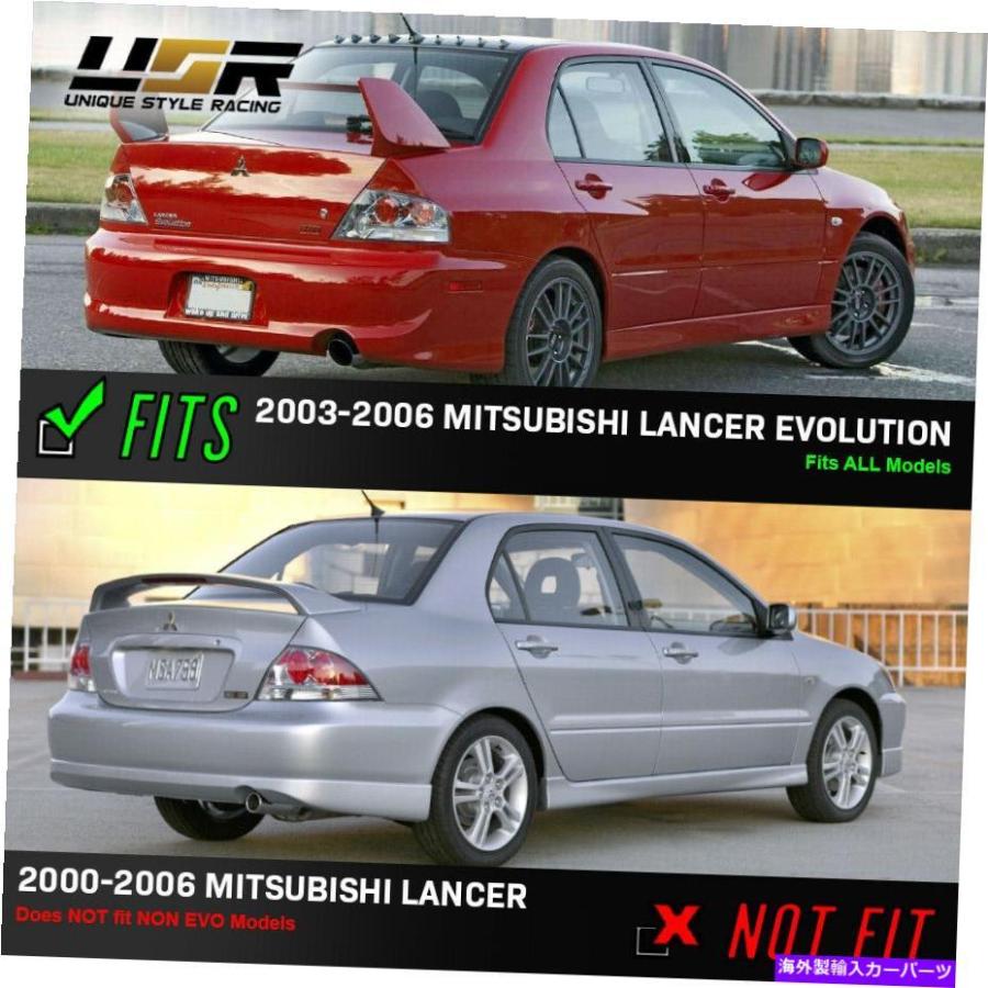 USテールライト 03-06三菱Lancer Evo Evoloction 8/9のためのDepo JDM