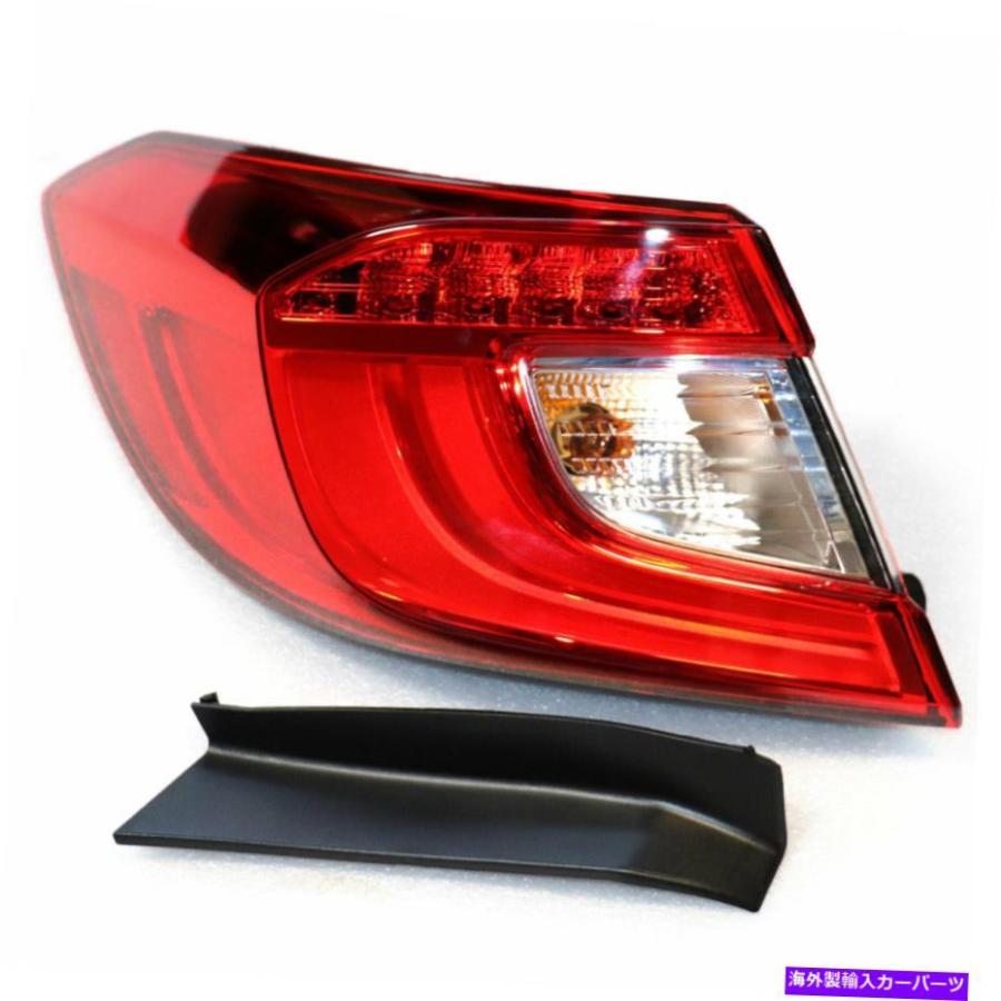 廃盤USアコードテールライト クリア/ブラック 2個セット