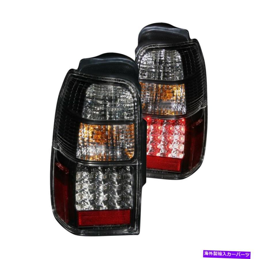 USテールライト トヨタ4Runner 2001-2002 Anzo 311099 Black LEDテール 