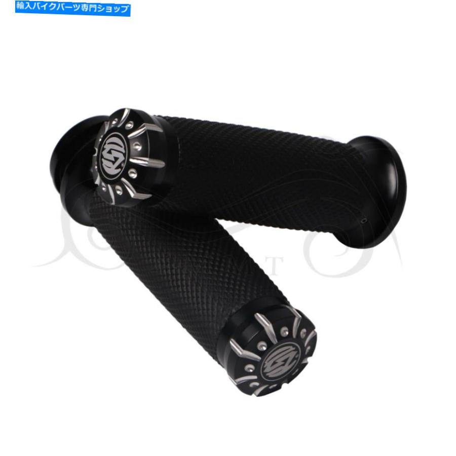 ハンドルグリップ Harley Road King Classic Flhrcのためのペア1 '' RSD電子スロットルハンドグリップ Pair 1'' RSD Electronic Throttle Hand Grip F_1
