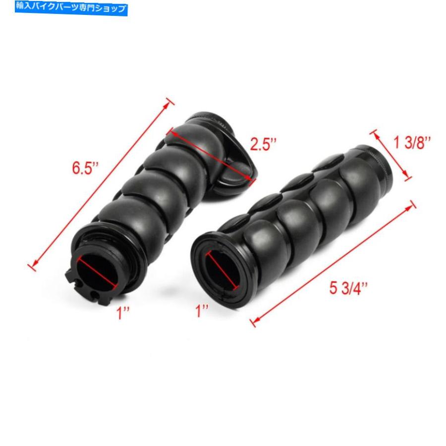 ハンドルグリップ オートバイ1 "ハンドルバーハンドグリップ13000404015012 Motorcycle 1" Handlebar Hand Grips 13options Fit for Harley Touring D_2