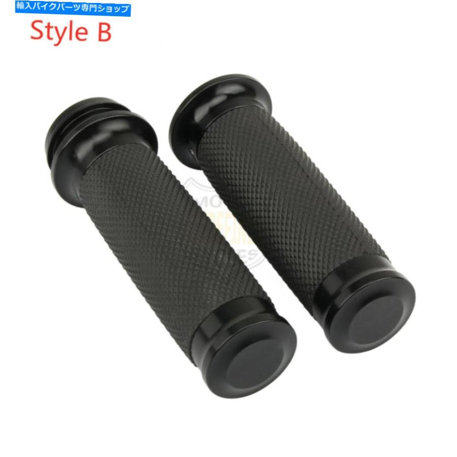 ハンドルグリップ ペア1 \"ハンドルバーハンドグリップ電子ハーレーソフトボーイロードグライドFL Pair 1\"" Handlebar Hand Grips Electronic For Harle"_1