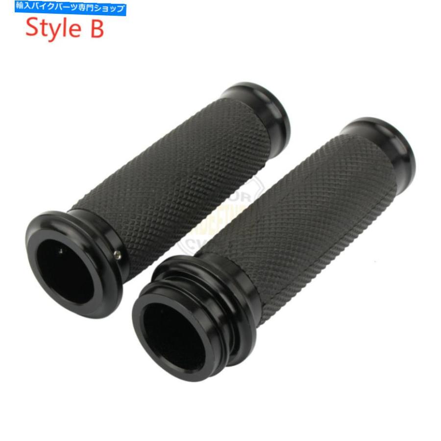 ハンドルグリップ ペア1 \"ハンドルバーハンドグリップ電子ハーレーソフトボーイロードグライドFL Pair 1\"" Handlebar Hand Grips Electronic For Harle"_2