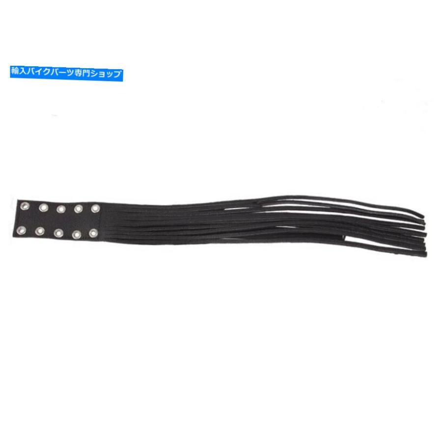 handle clutch オートバイの本革ハンドルバーグリップとクラッチレバーフリンジカバーブラック Motorcycle Genuine Leather Handlebar Grip and Clutc_1