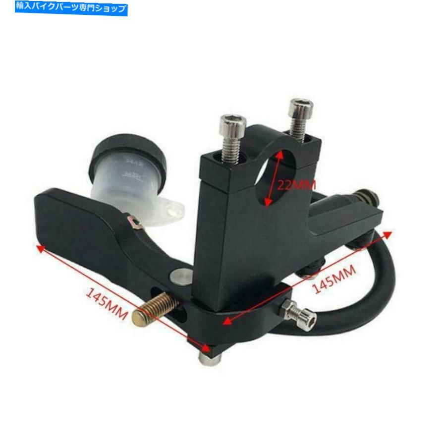 handle clutch 7/8 ''クラッチサムブレーキレバーリアマスターポンプシリンダーハンドルモーターバイクキット 7/8'' Clutch Thumb Brake Levers Rear_1