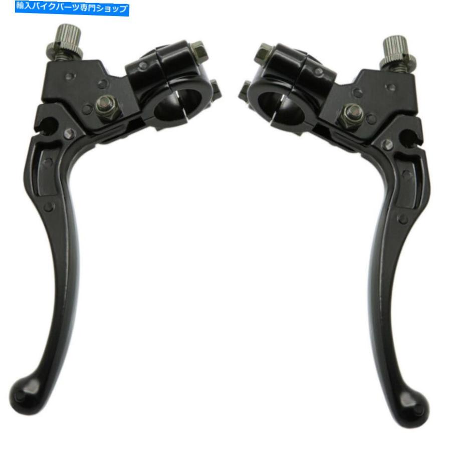 handle clutch 左右7/8 \"クラッチブレーキハンドルレバーペッキXR80 100 CRF70 80モーターバイク Left Right 7/8\"" Clutch Brake Handle Lever Perch X"_1