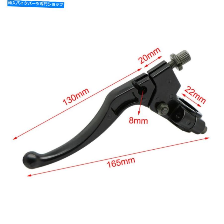 handle clutch 左右7/8 \"クラッチブレーキハンドルレバーペッキXR80 100 CRF70 80モーターバイク Left Right 7/8\"" Clutch Brake Handle Lever Perch X"_2