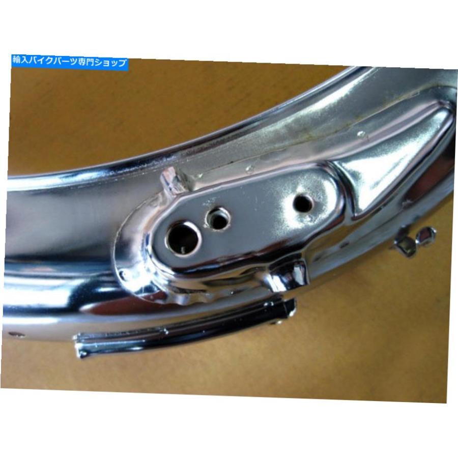 リアフェンダー ホンダCB100 CL100 CL100S CL125S CB125Sクロームリアフェンダー高品質[MI1934] HONDA CB100 CL100 CL100S CL125S CB125S CHROME REAR_2