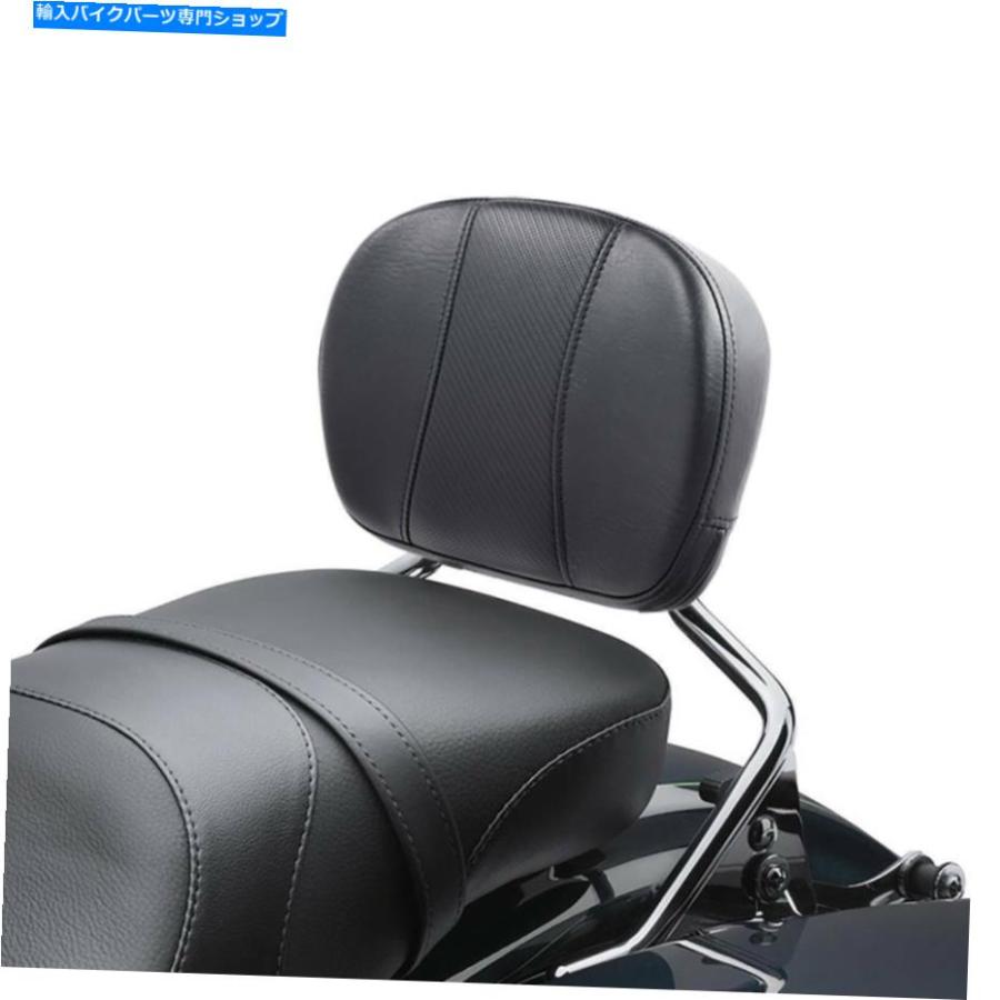 バックレスト ハーレーツーリングロードキングFLHR 95-21のためのマウントフィット付き旅客背もたれパッド Passenger Backrest Pad with Mount Fit Fo_2