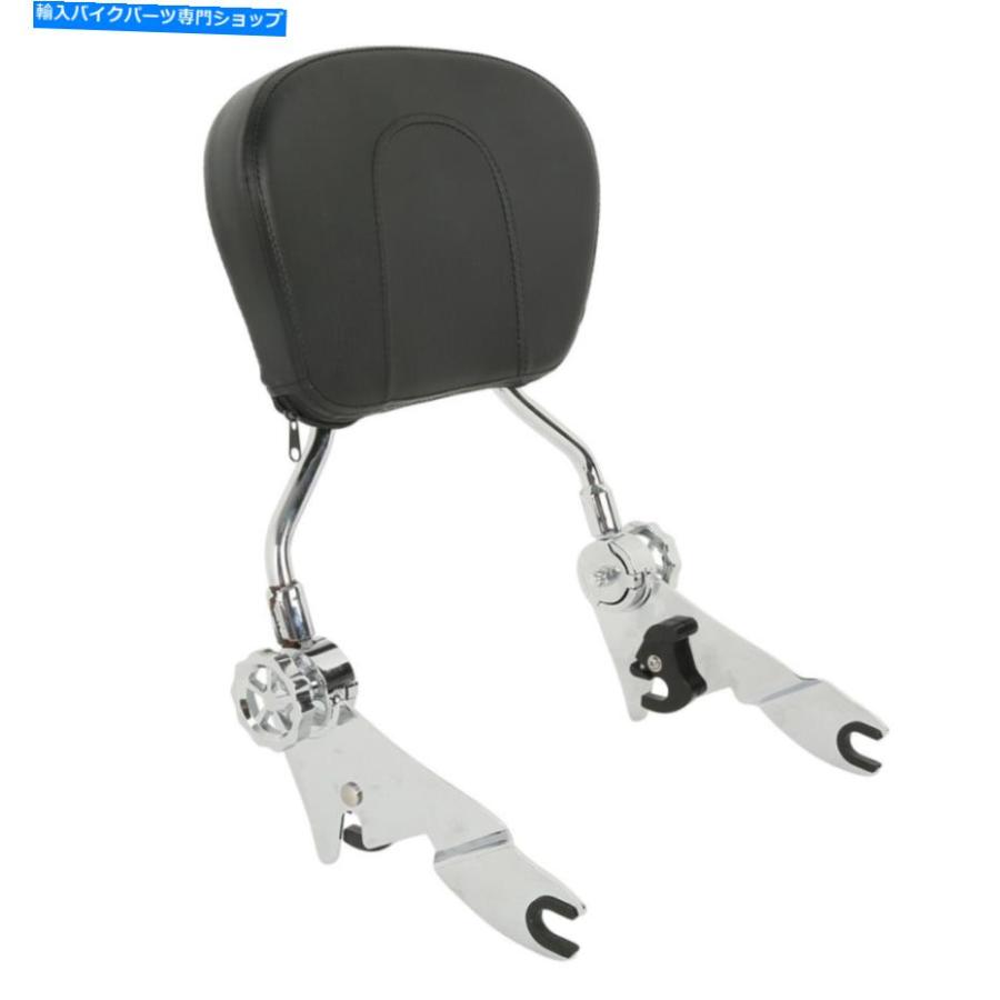 バックレスト バックレスト・シーシーバーw /パッドフィットハーレーCVO Roadエレクトラストリートグライド2009-2020 Backrest Sissy Bar w/ Pad Fit
