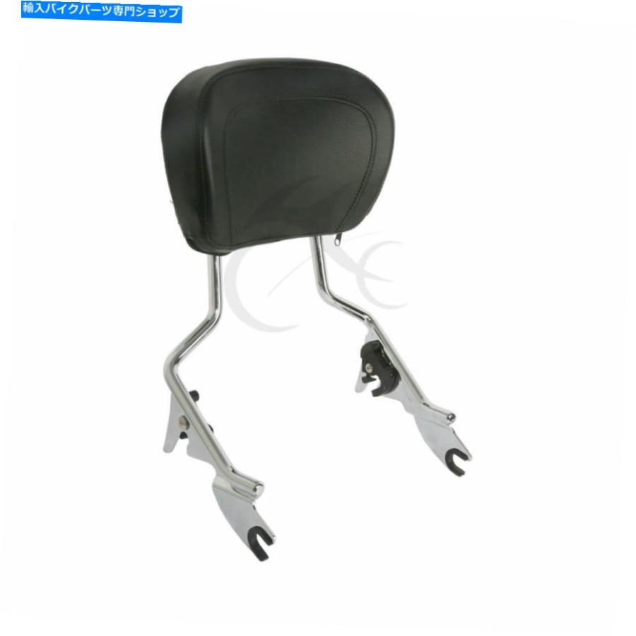バックレスト ハーレーツーリングElectra Street Road Glide 09-20のための取り外し可能な背もたれのSissy Bar Detachable Backrest Sissy Bar For Ha_2