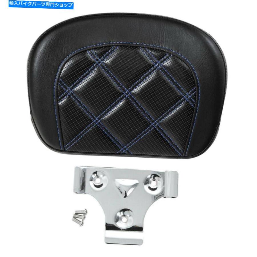 バックレスト 旅客Sissy BarバックレストパッドフィットハーレーツーリングElectra Glide 94-21 1995 Passenger Sissy Bar Backrest Pad Fit For Harl_1