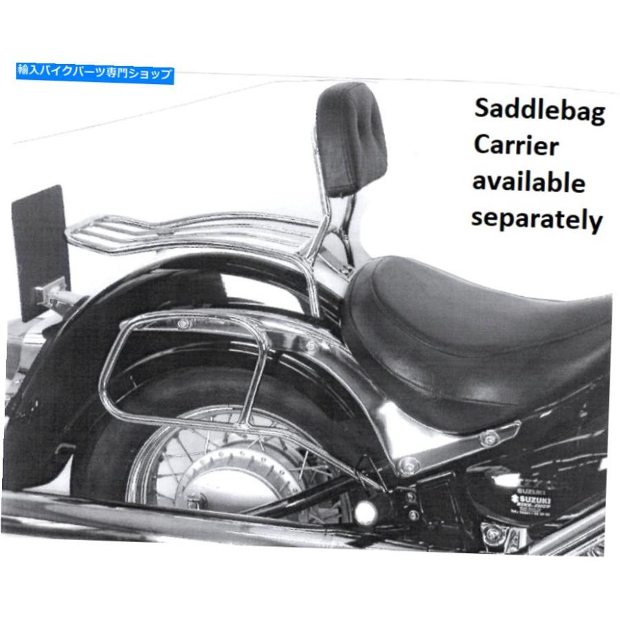 バックレスト Suzuki VL800 / C800侵入者ソリュラッククローム