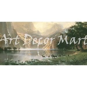 パネルアート シエラネバダ山脈中-キャンバまたはプリントウォールアート- show original title