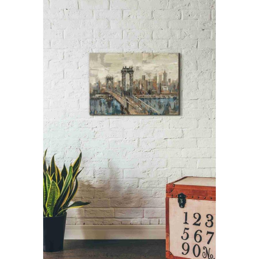 パネルアート Epic Graffiti \"New York View\" by Silvia Vassileva, Giclee キャンバス ウォールの画像
