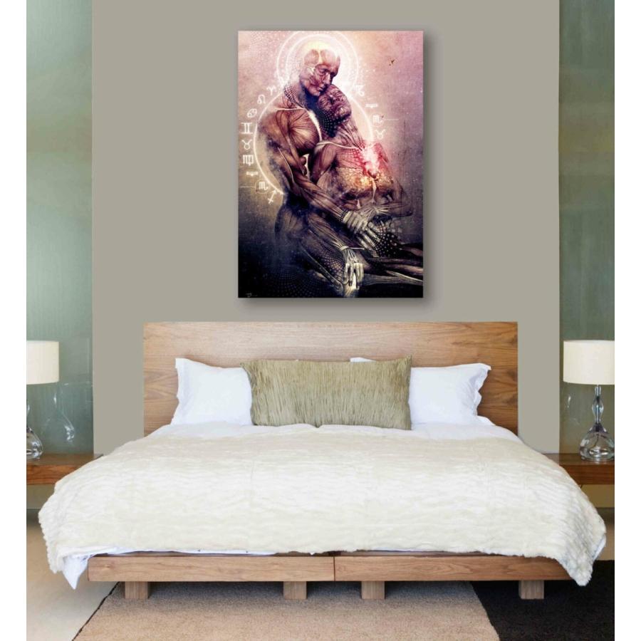 パネルアート Epic Graffiti \"Between The Teardrops\" by Cameron Gray, Giclee キャンバスの画像