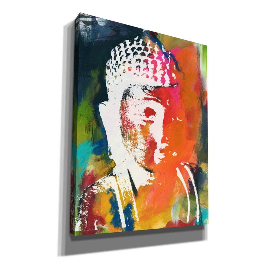 パネルアート Epic Graffiti \"ペイントブッダV\" by Linda Woods, Giclee キャンバス ウォールアート- showの画像