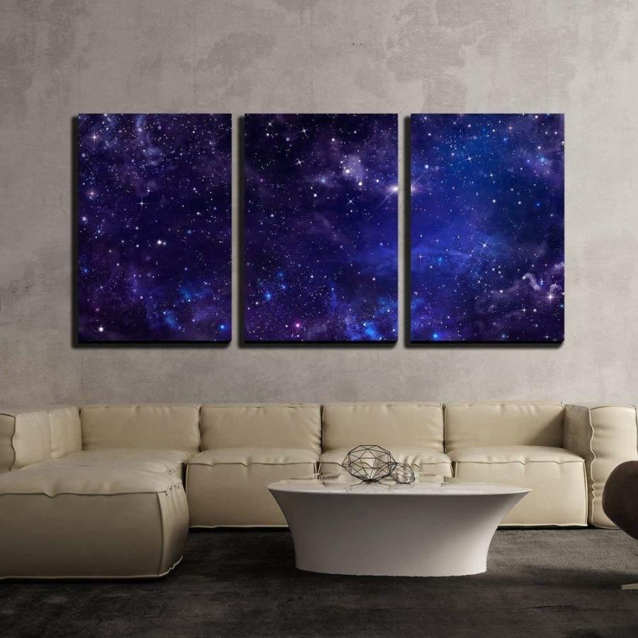 パネルアート Wall 26-Starry Night Sky Deep Outer Space-CVS 24 インチx 36 インチx パネ