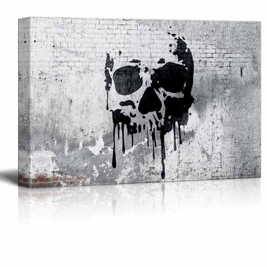 パネルアート Wall 26-Canvas Wall Art-Shabby Wall - 32インチ x 48インチ- show original t
