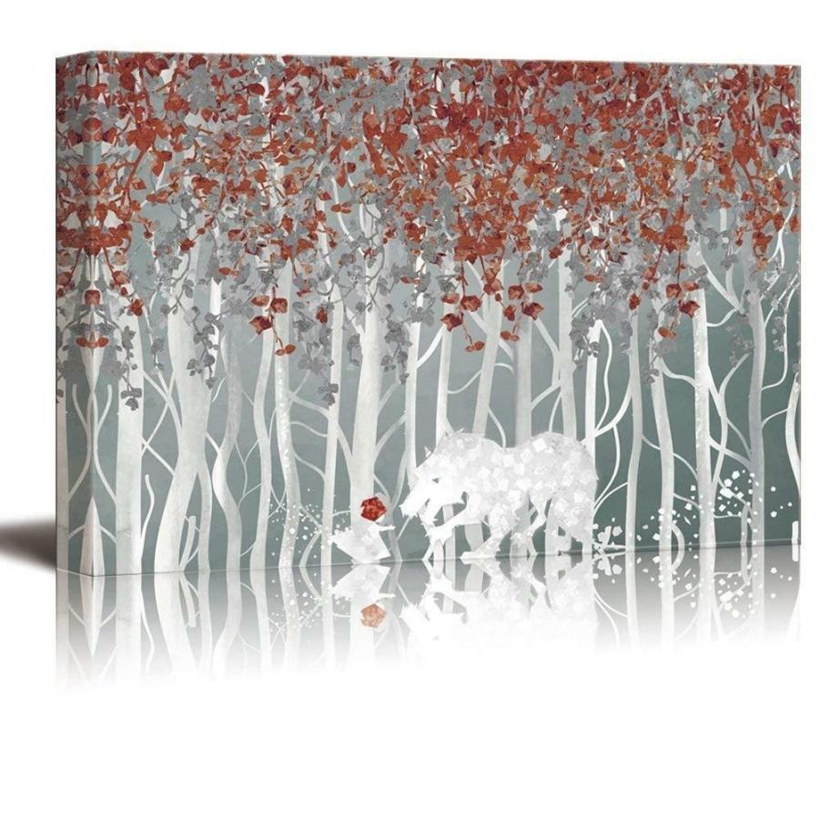 パネルアート Wall 26-Little Red Riding Hood in the Forest Gallery-CVS - 32x48インチ-
