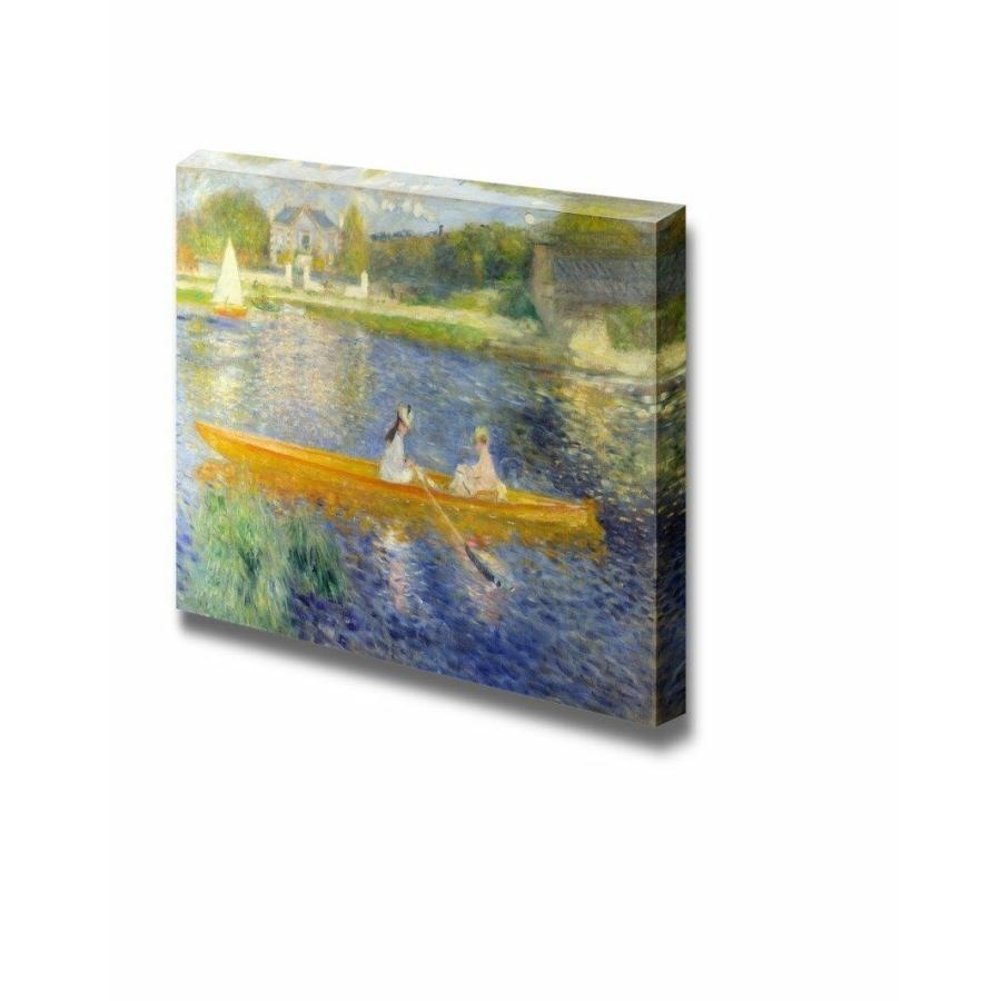 ダイアログボックス工芸 The Seine At Asnieres Aka The Skiff by Pierre Auguste Renoir-帆布 - 家具、インテリア-ウォールデコレーション
