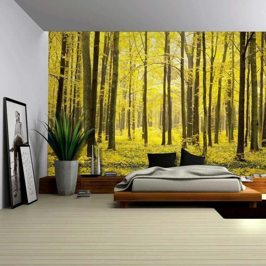 パネルアート 壁 26-The Depths of an Autumn Forest Wall-CVS - 66x96インチ- show origin