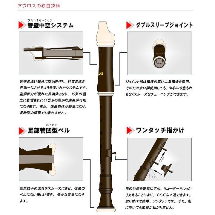 学校用 アウロス アルトリコーダー 509B シンフォニー : 三木楽器