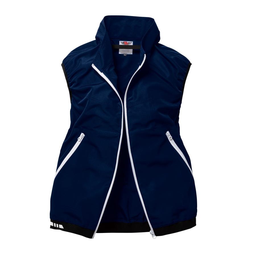 空調作業服 熱中症 熱中症対策 熱射病 服のみ ベスト ポリ100% 紫外線防止 撃涼の通風性 楽らく電池操作 トルネードラカン TR1391 |  | 01