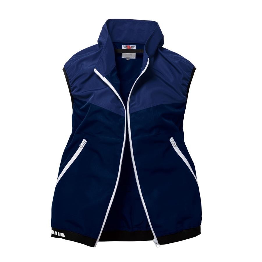 空調作業服 熱中症 熱中症対策 熱射病 服のみ ベスト ポリ100% 紫外線防止 撃涼の通風性 楽らく電池操作 トルネードラカン TR1391 |  | 03