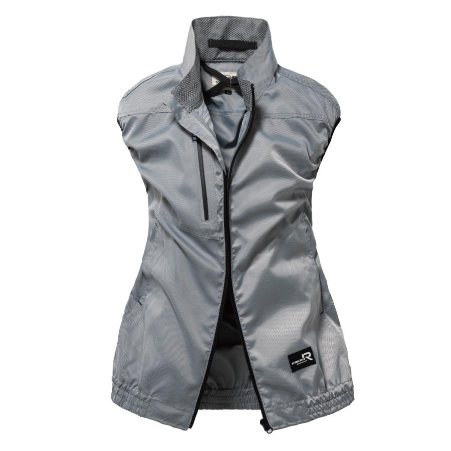 空調作業服 熱中症対策 服のみ 深みのある玉虫調の光沢感 激涼の通風性 便利な電池操作 ポリエステル100% ベスト トルネードラカン TR1591【02.在庫限り】 |  | 02